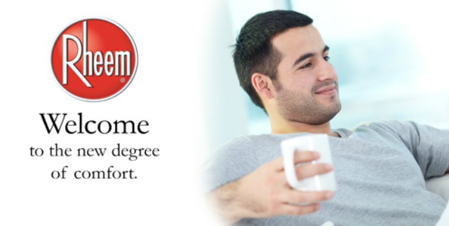 Rheem Product banner